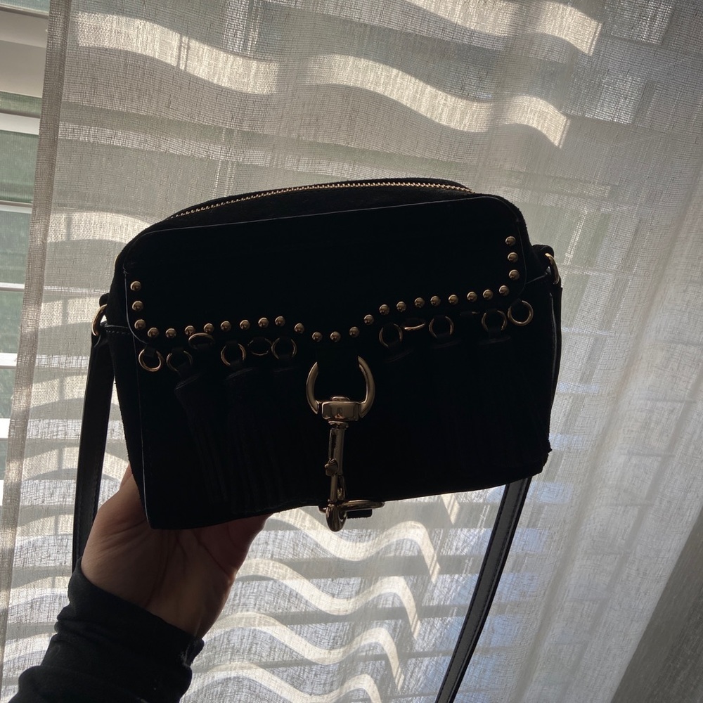 Rebecca Minkoff purse with tassels. Never worn